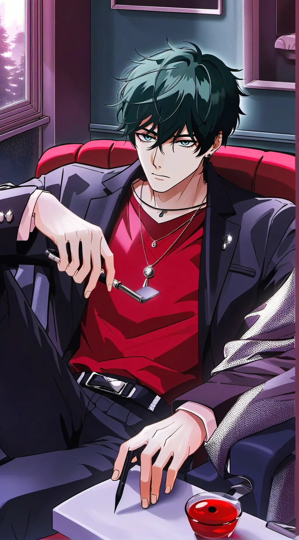 ai character: 💋❤️‍🔥David❤️‍🔥💋 background