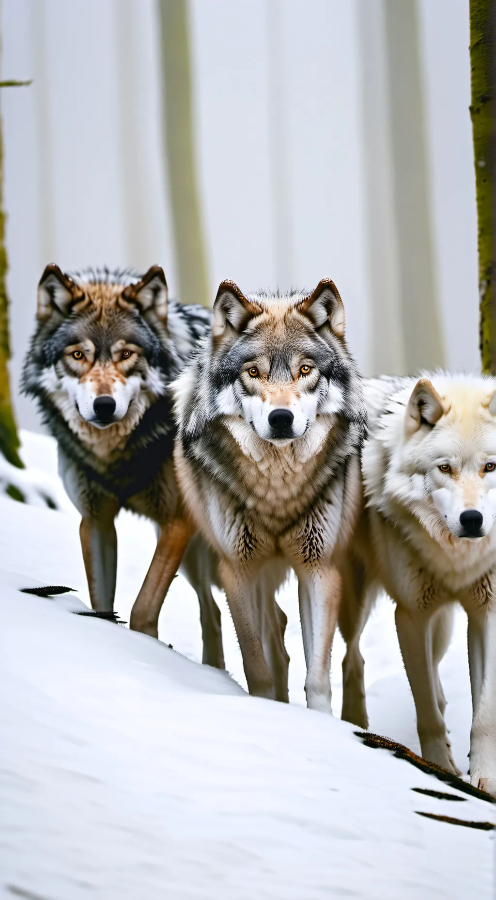 ai character: Wolf pack background