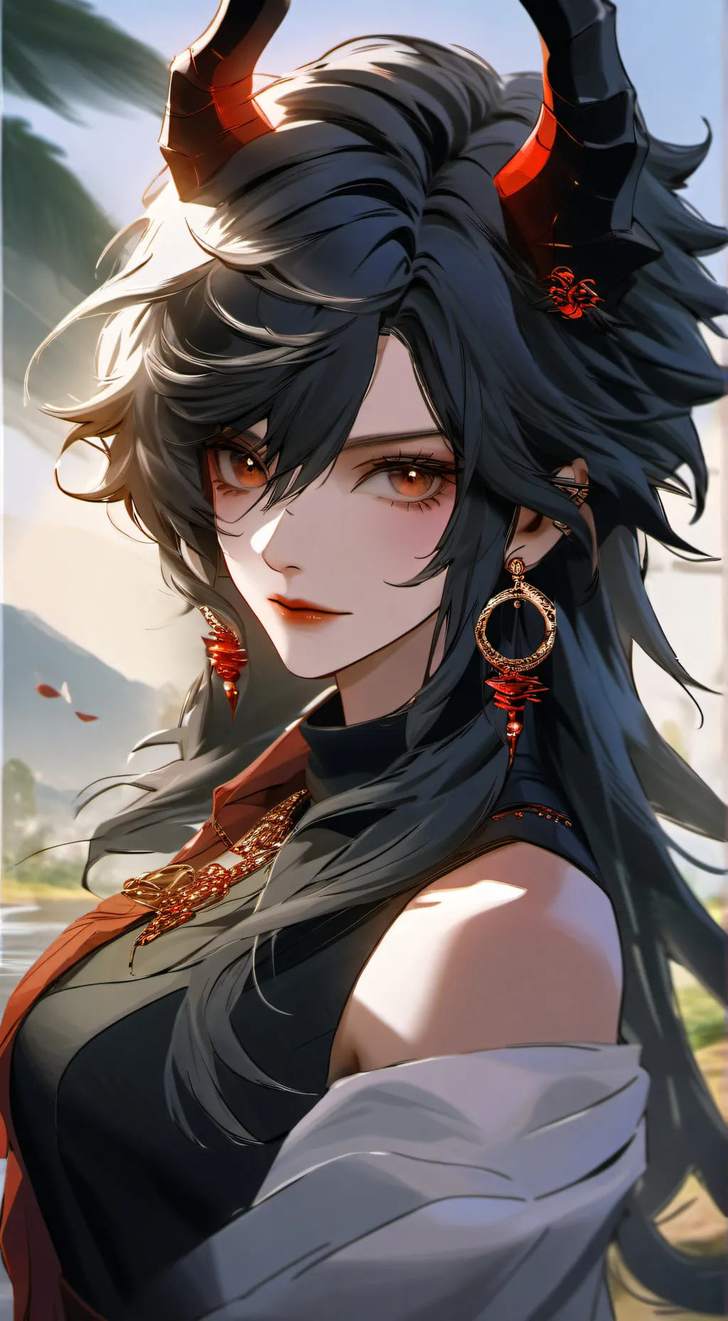 ai character: Belzebu  background