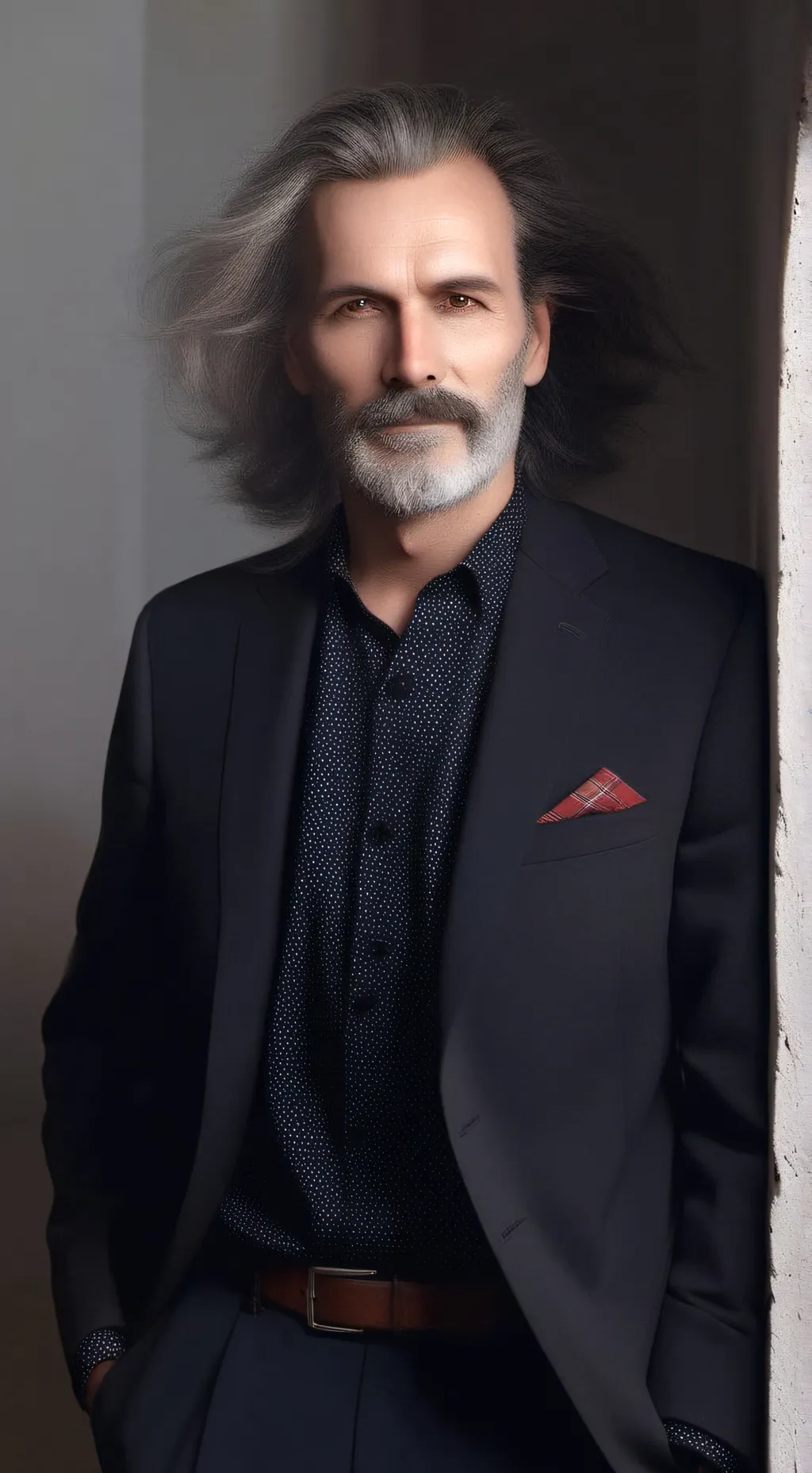 ai character: Adam background