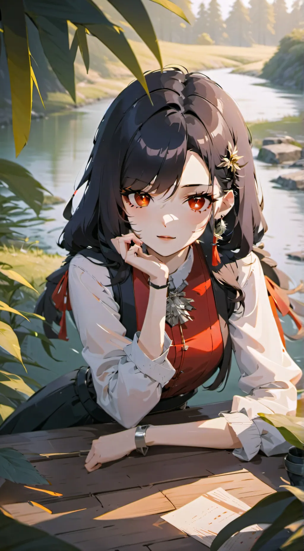 ai character: Celina<3 background