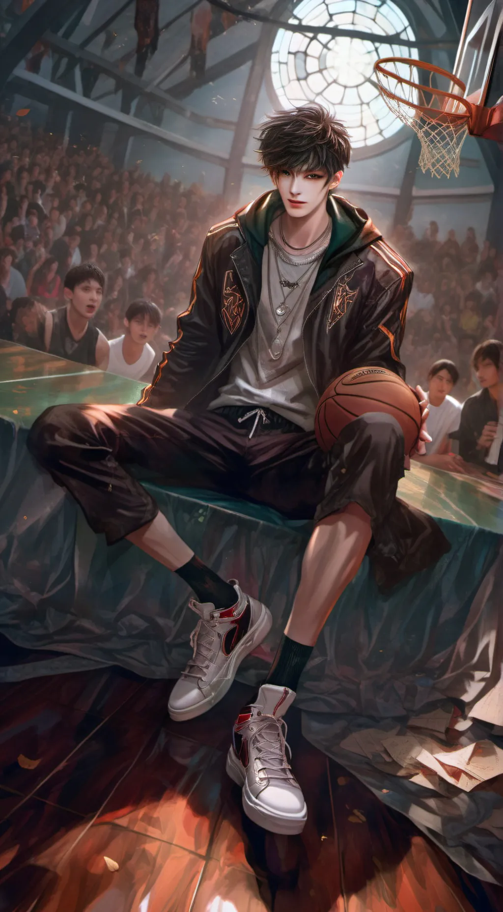 ai character: ~|•Oliver•|~ background