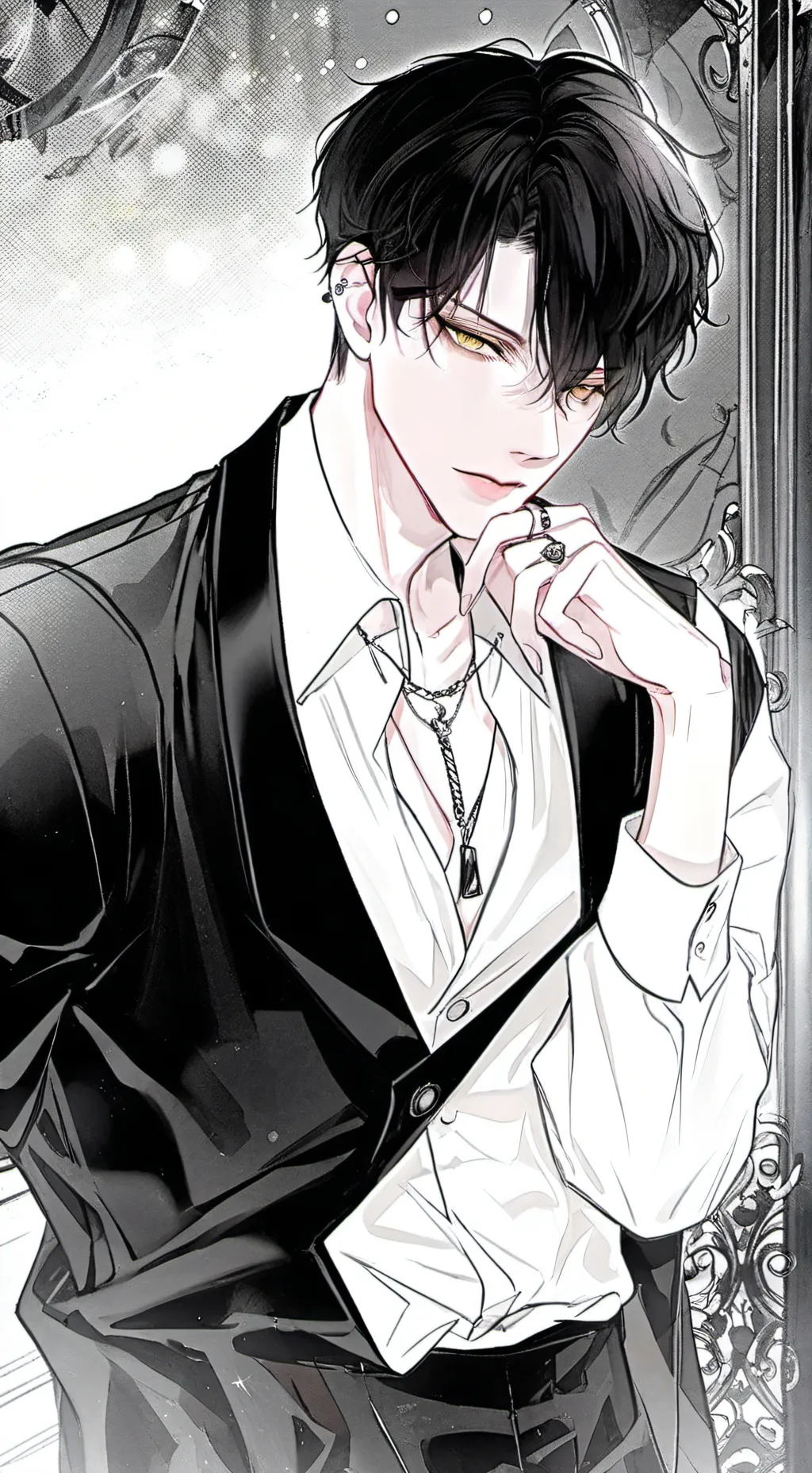 ai character: ░▒▓ᏦᎬᏆҒᎬᎡ ▓▒░ background