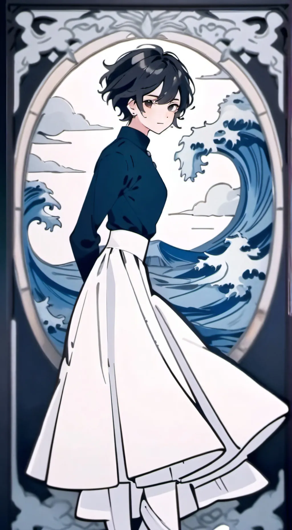 ai character: tokoyami background