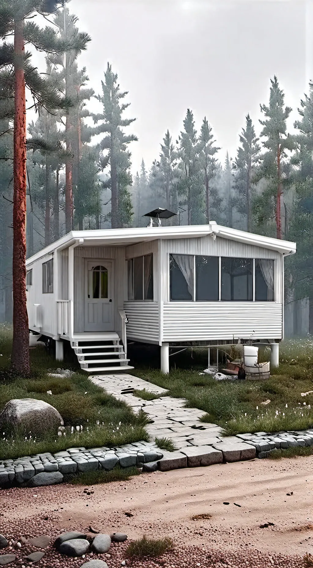 ai character: Trailer  background