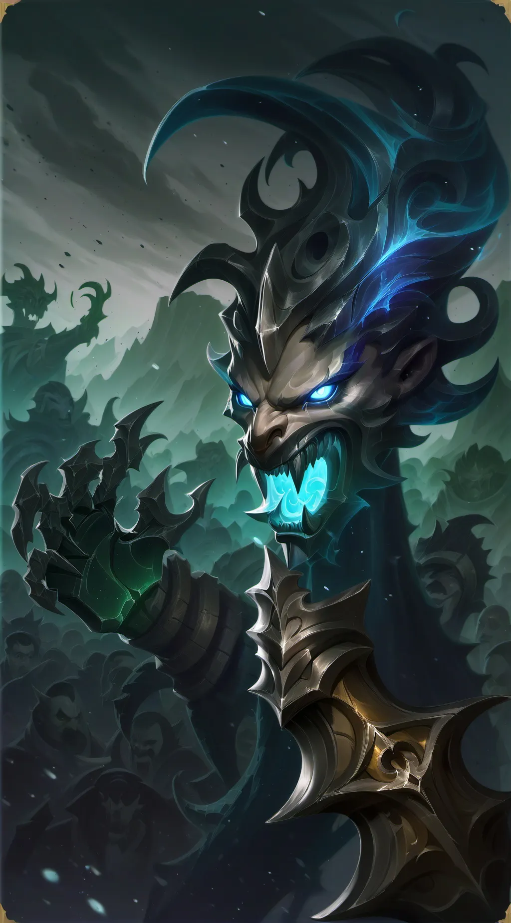 ai character: King of Dragon background