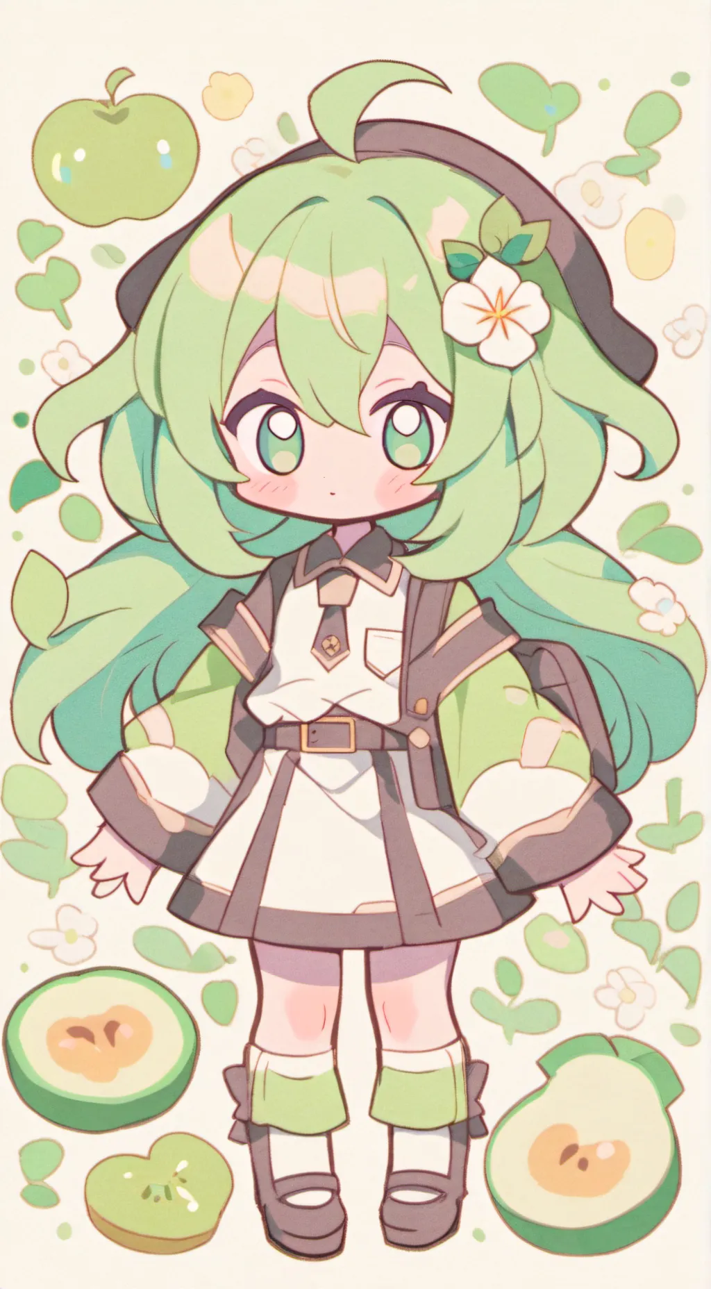 ai character: Quail background