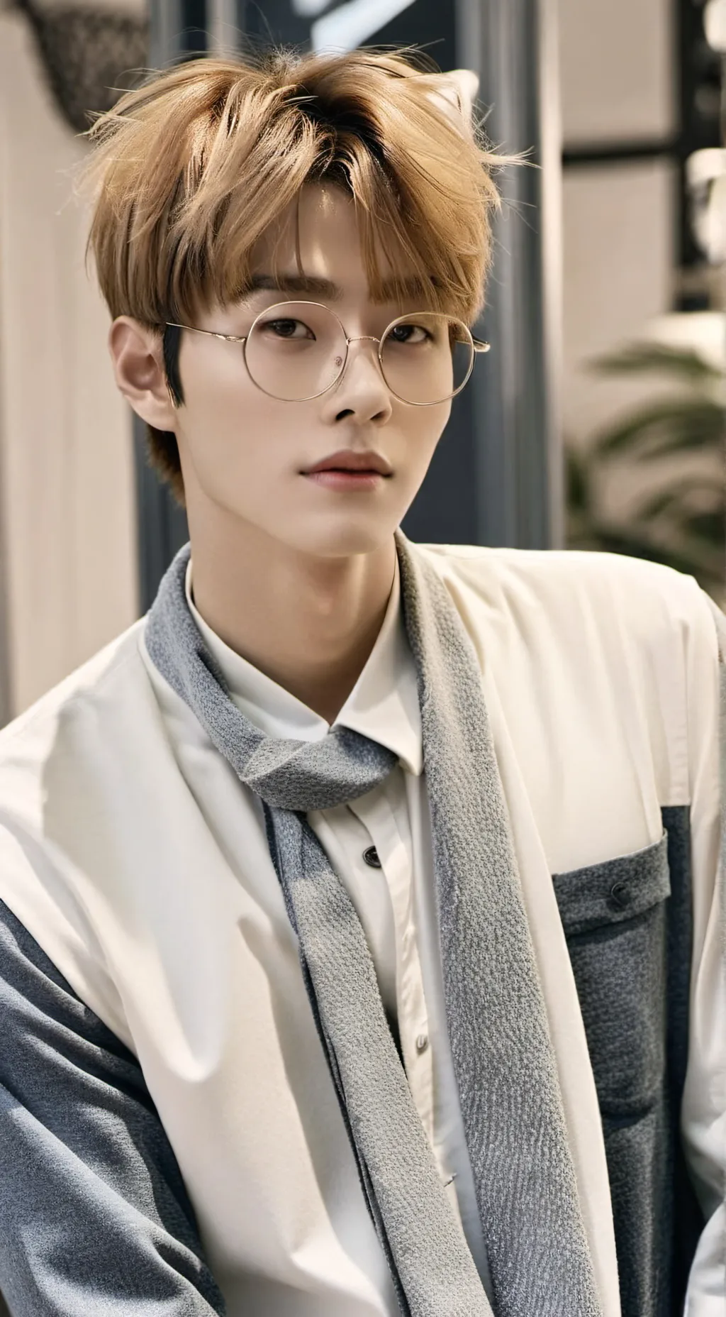 ai character: jeongin  background