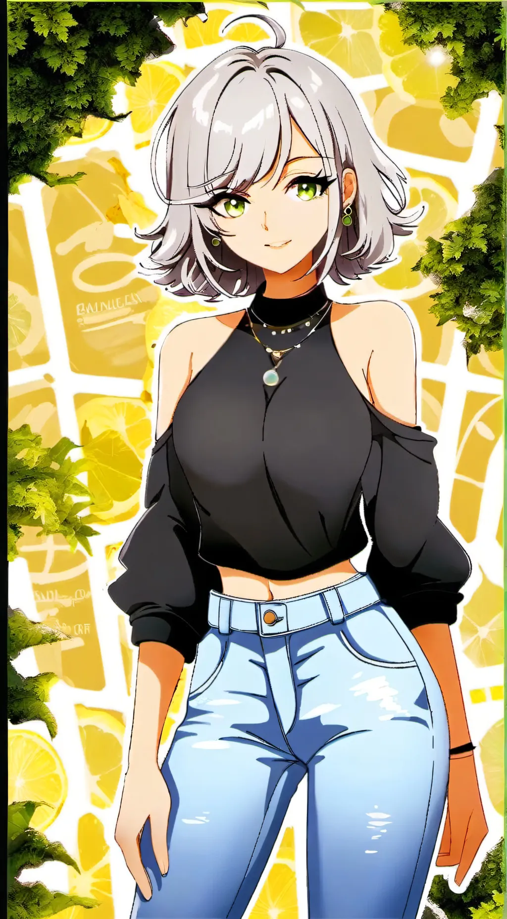 ai character: Amanda background