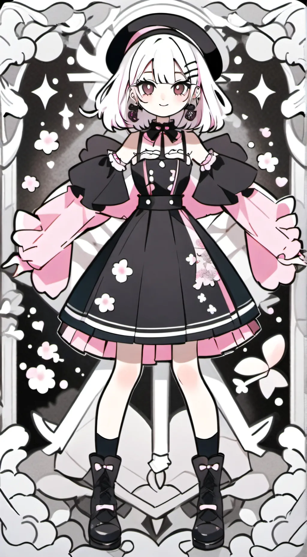 ai character: Make her say no! background