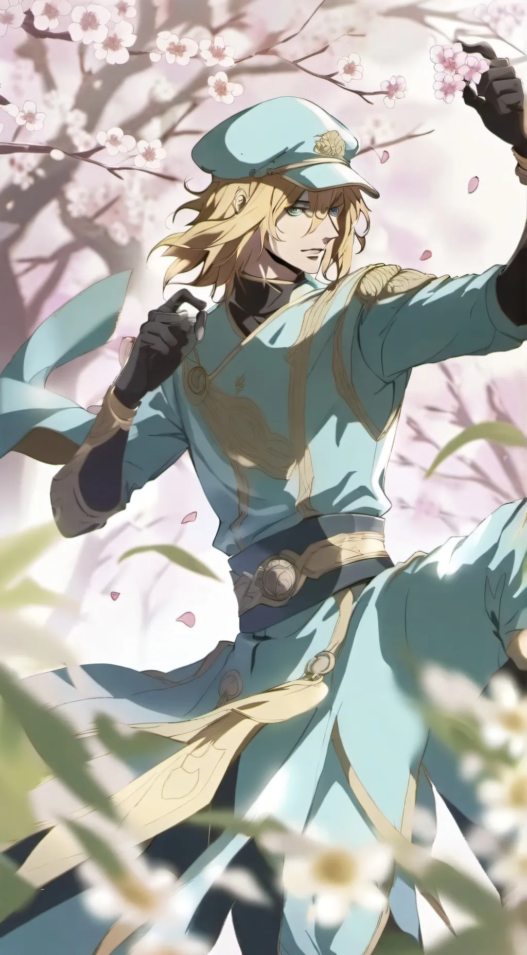 ai character: Диего background