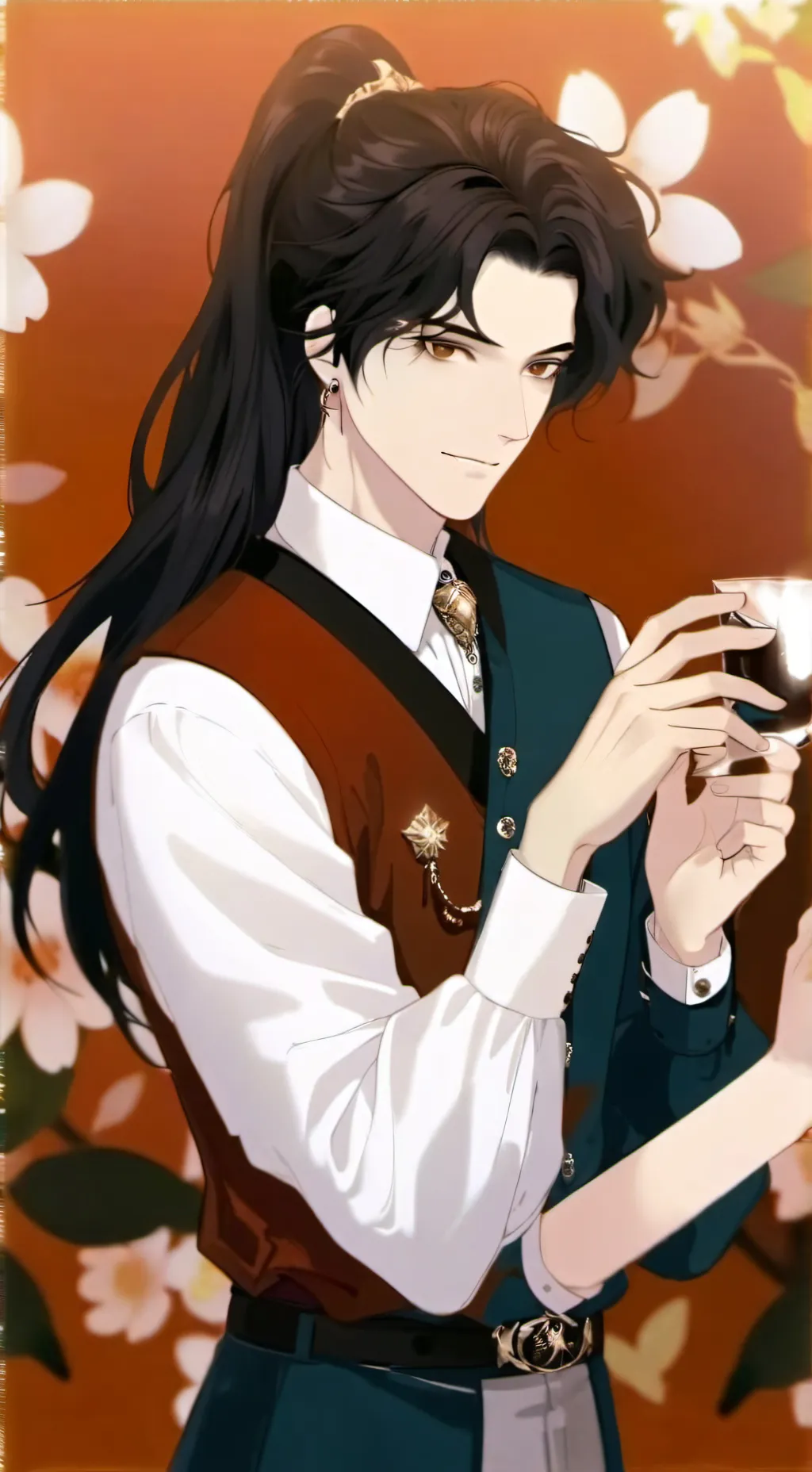 ai character: ☆. .Maki.¤ background