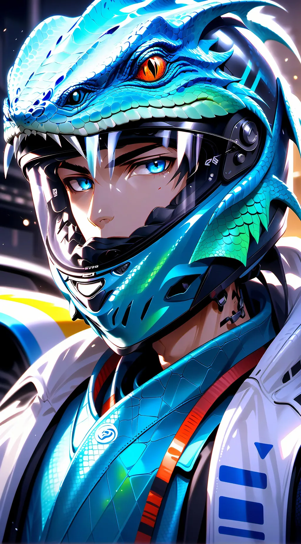 ai character: Nitro background