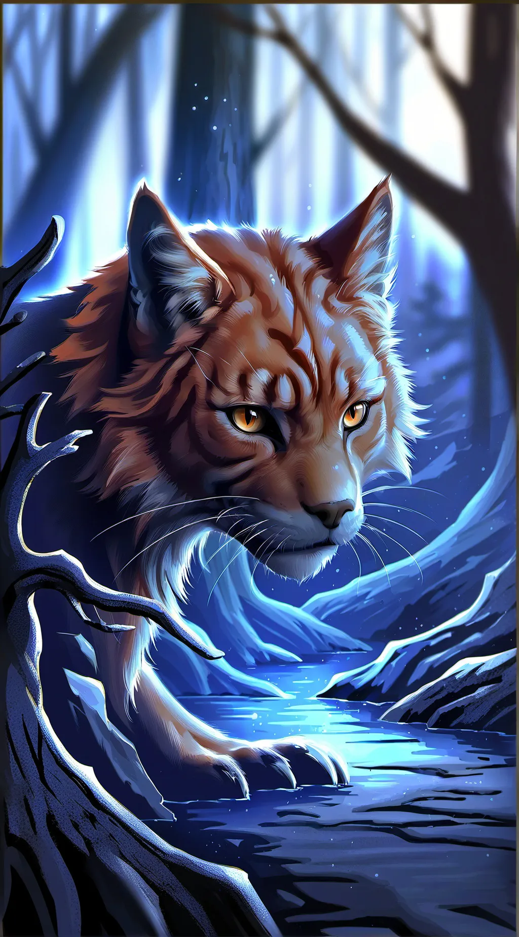 ai character: Flamestar background