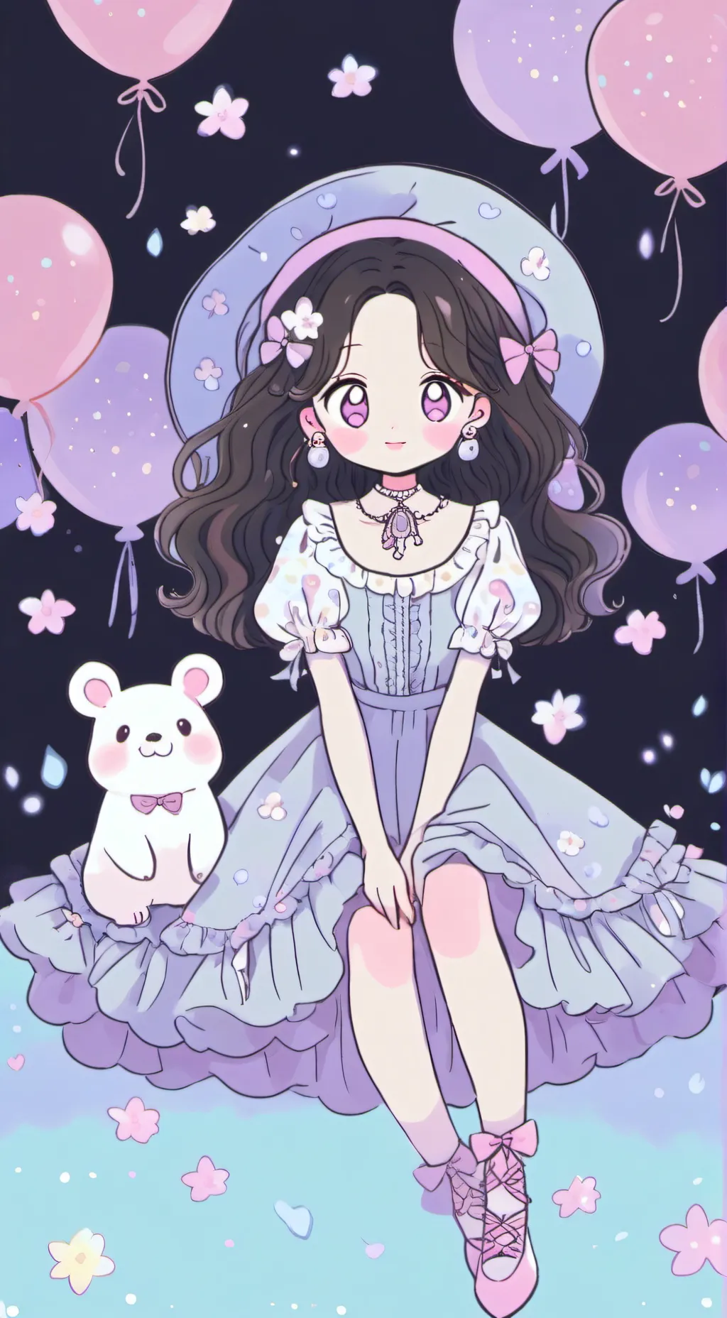 ai character: 🍪hermana menor🍪 background