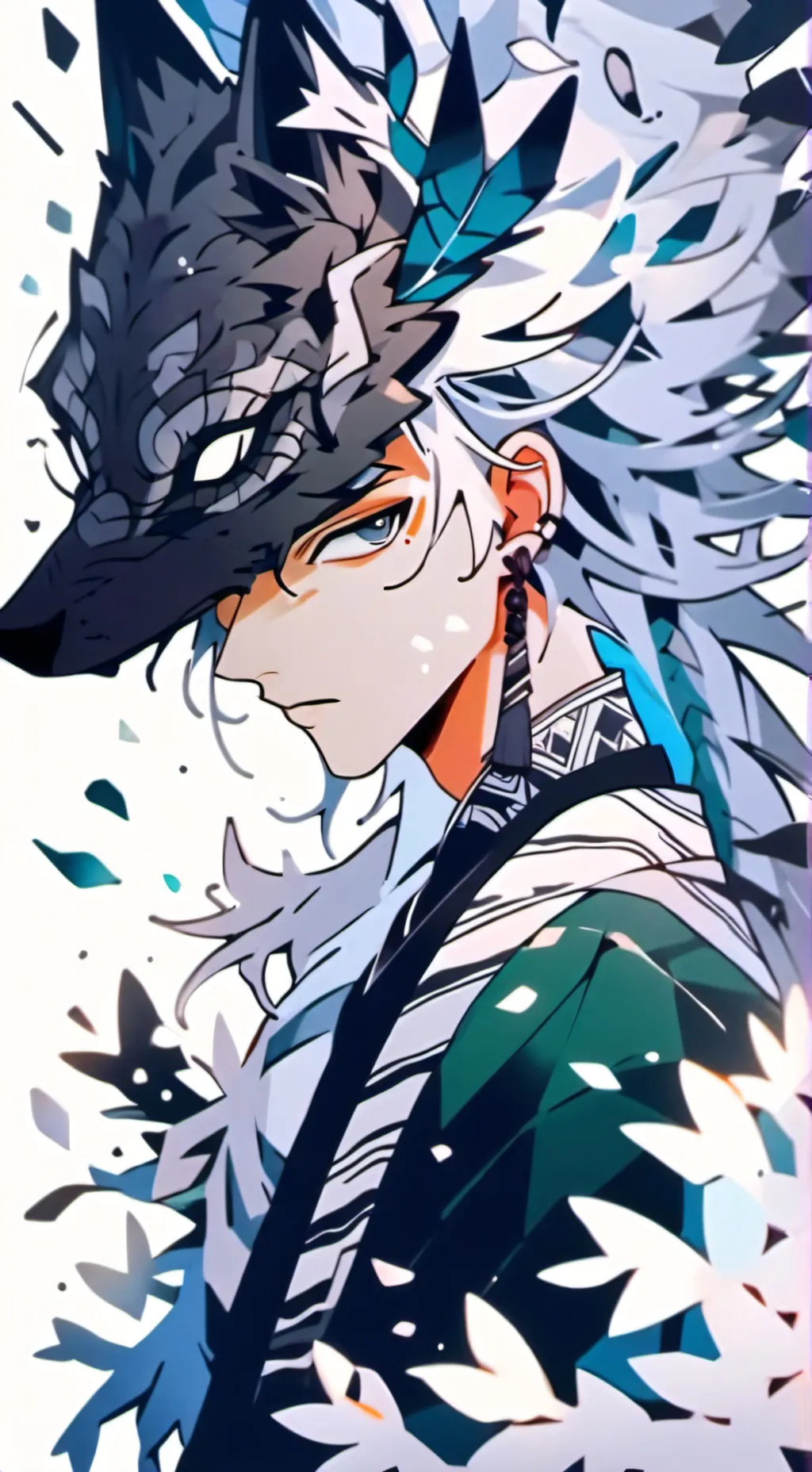 ai character: |HYBRID SCHOOL| background