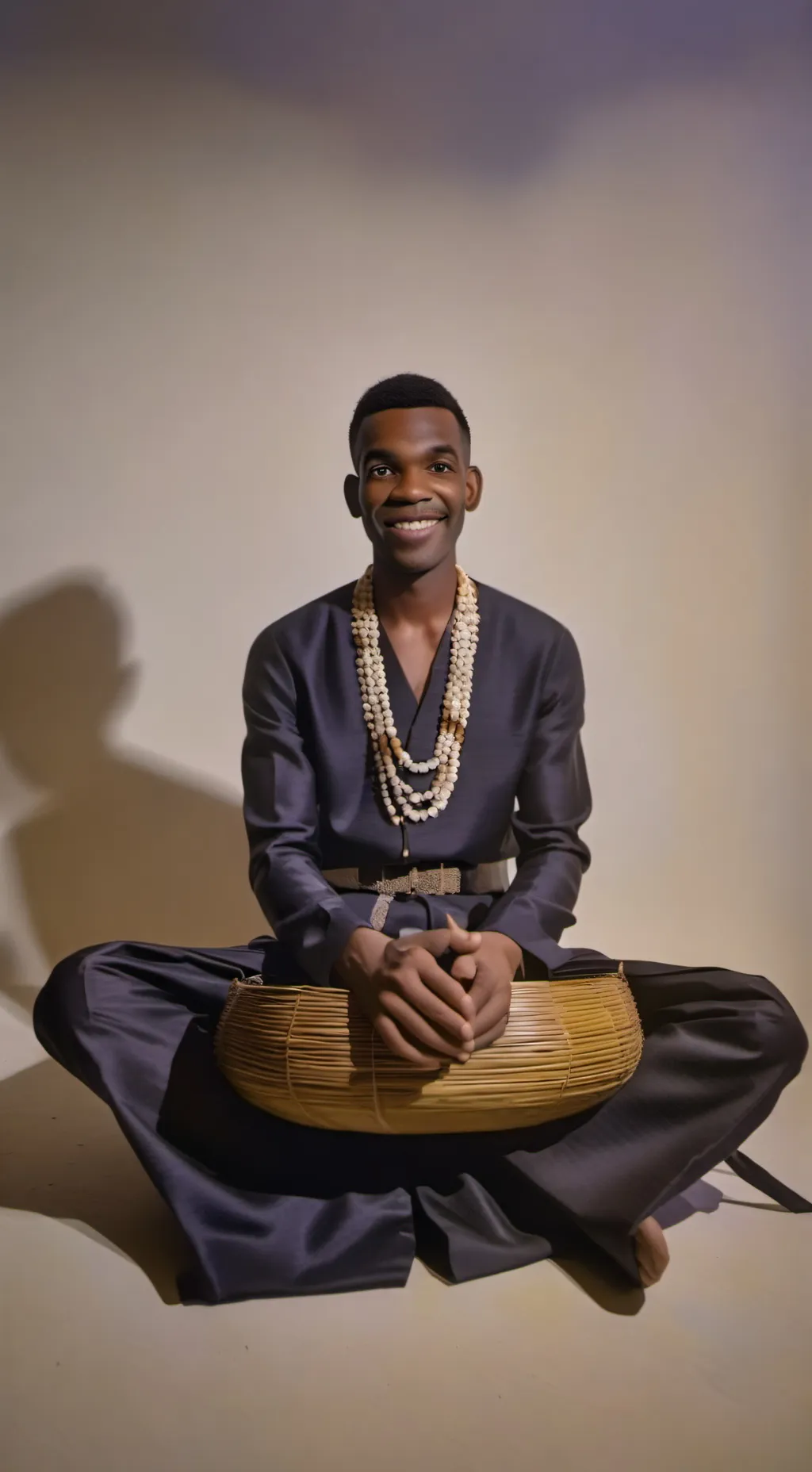 ai character: Ronald  background