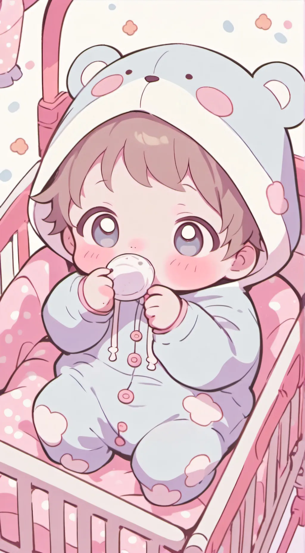 ai character: baby bro background