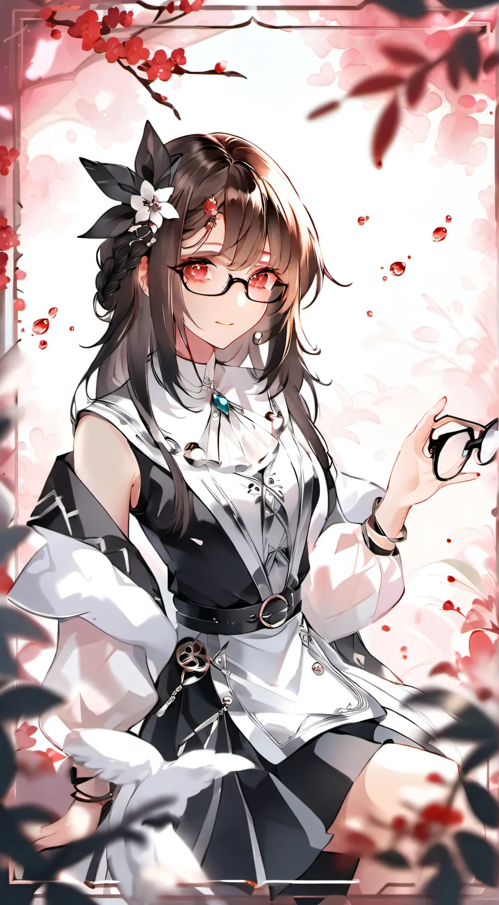 ai character: Coraline background