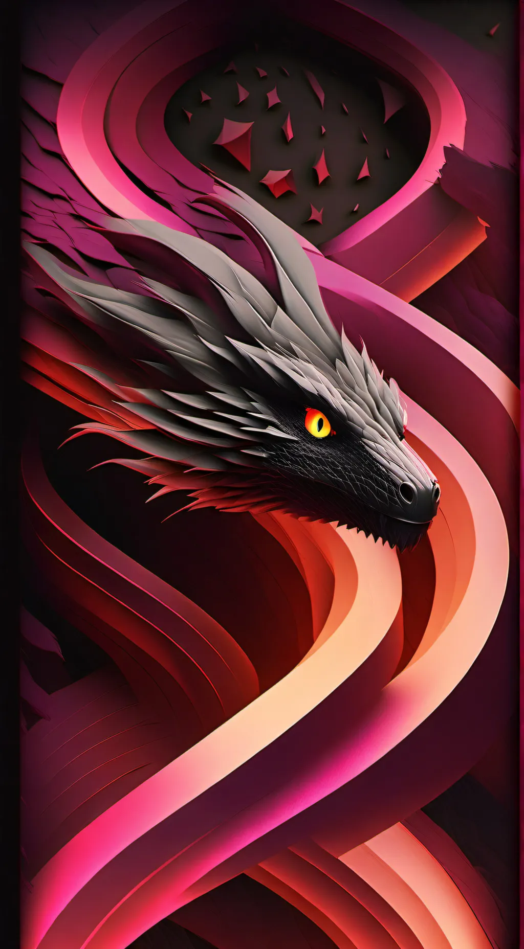 ai character: LUNA background