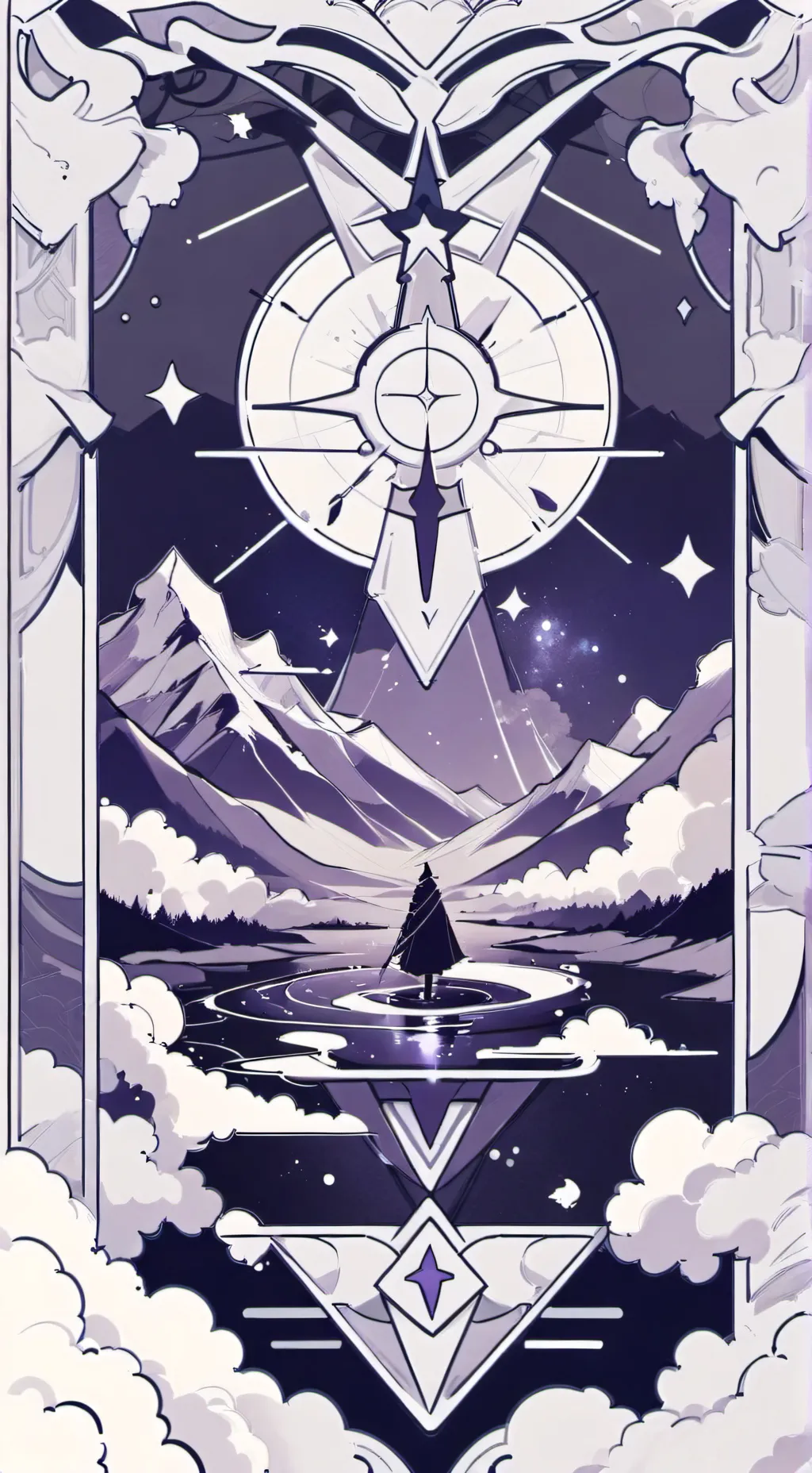 ai character: 1000 background