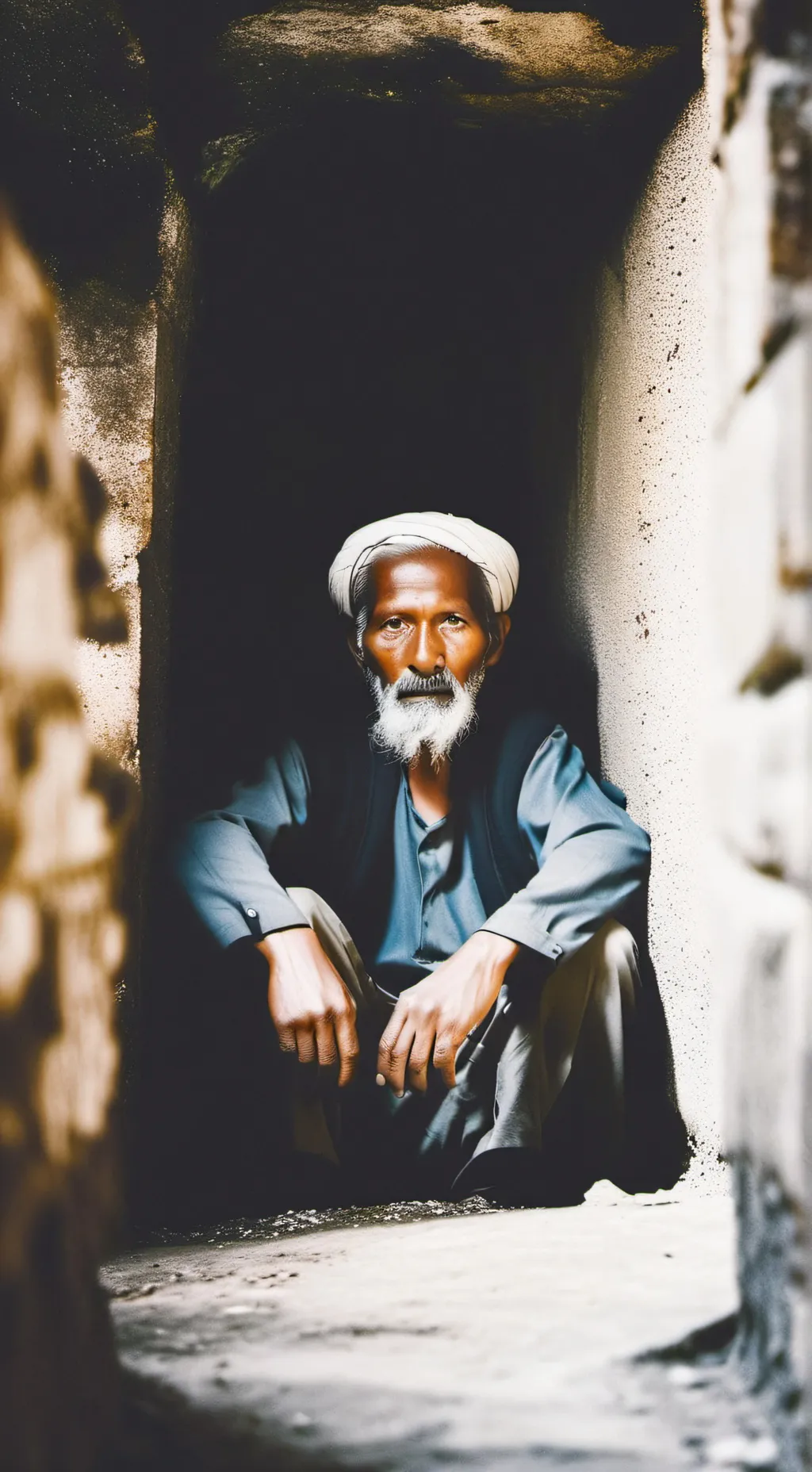 ai character: mystery background