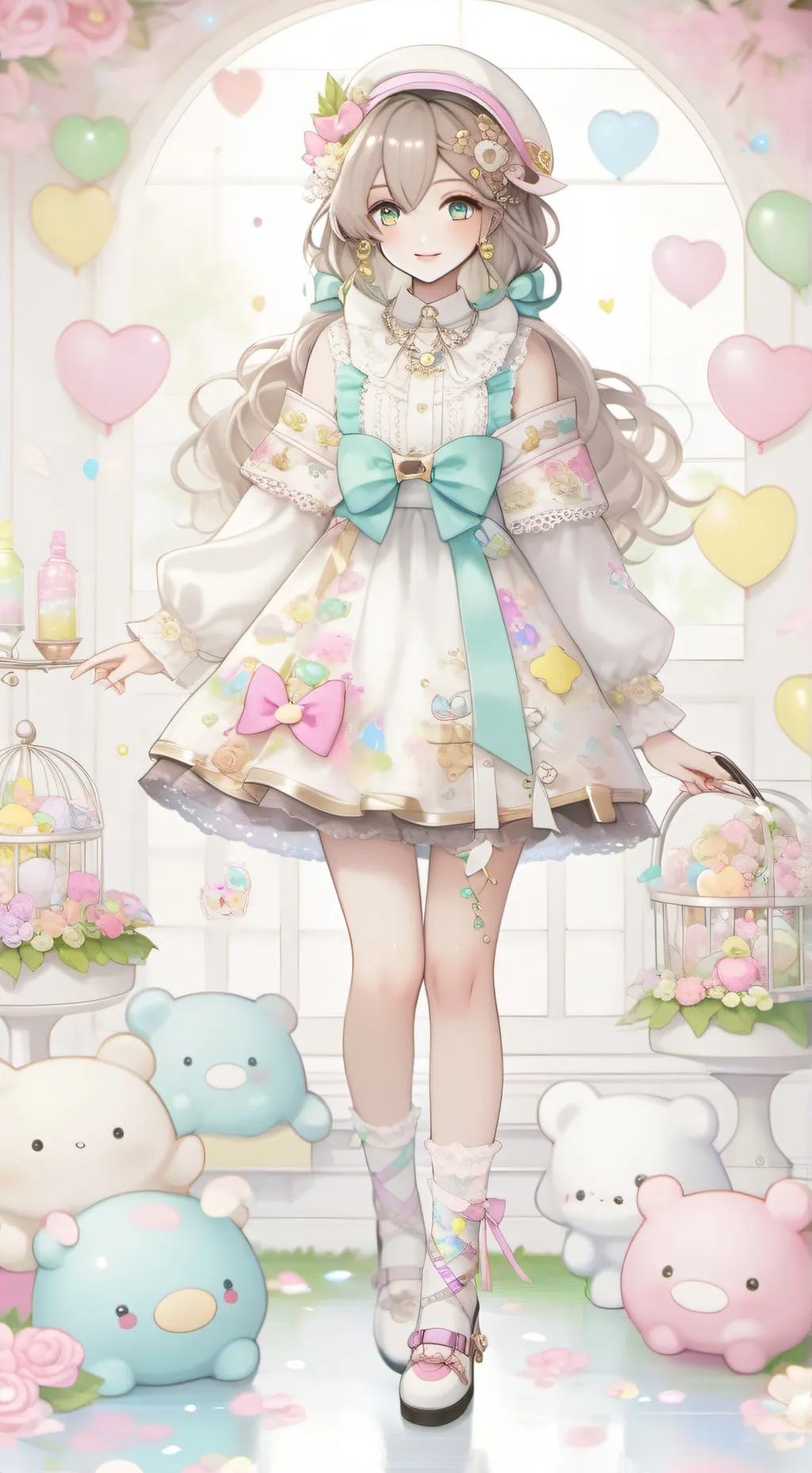 ai character: Afton and my oc background