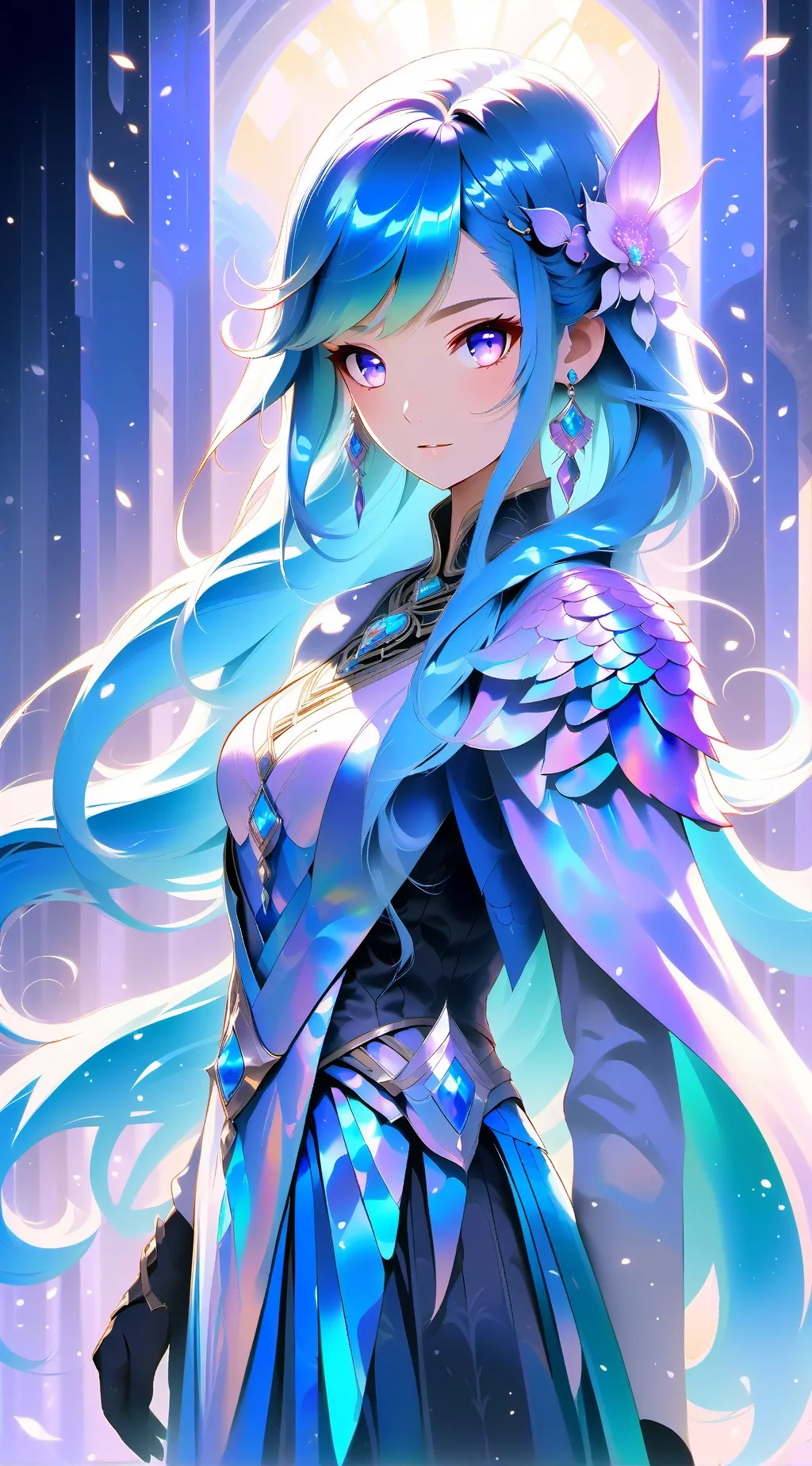 ai character: Luana😜💋 background