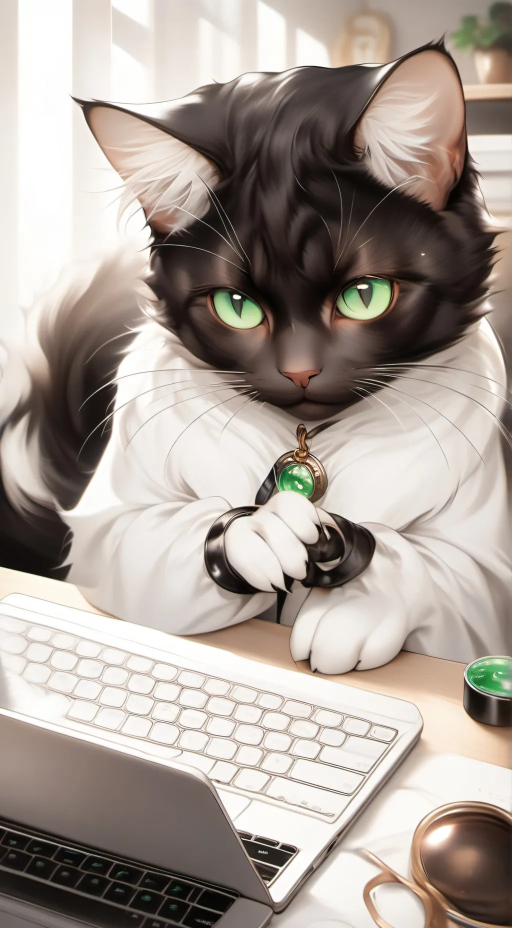 ai character: Twitch background