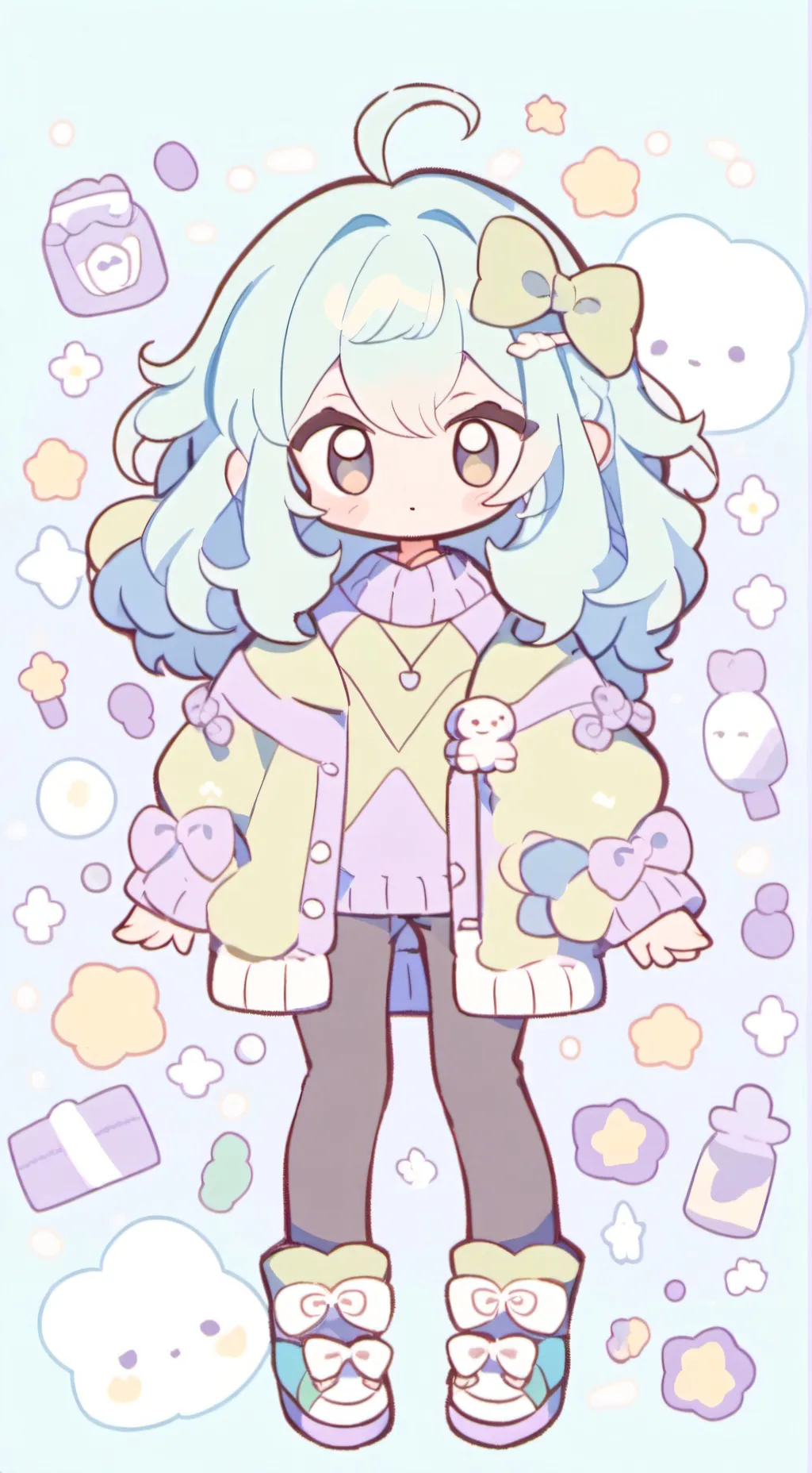 ai character: Lyra background