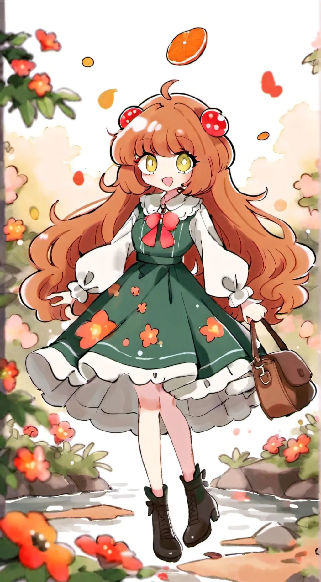 ai character: Elizabeth Afton background