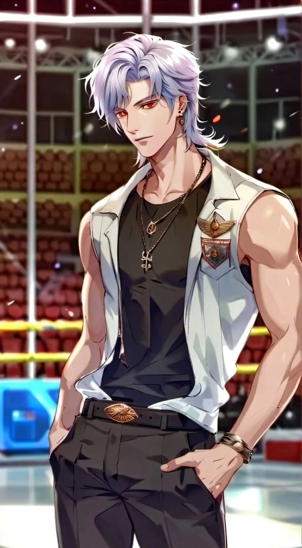 ai character: Simon background