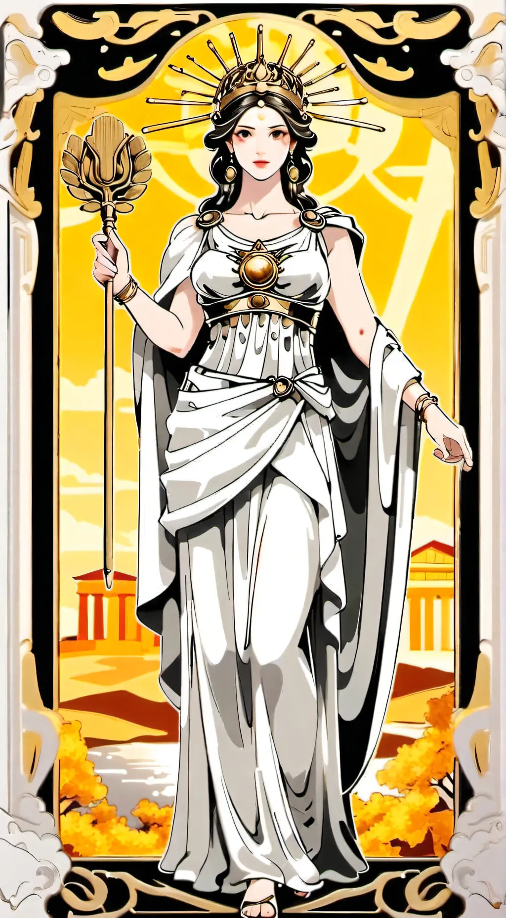 ai character: Demeter  background