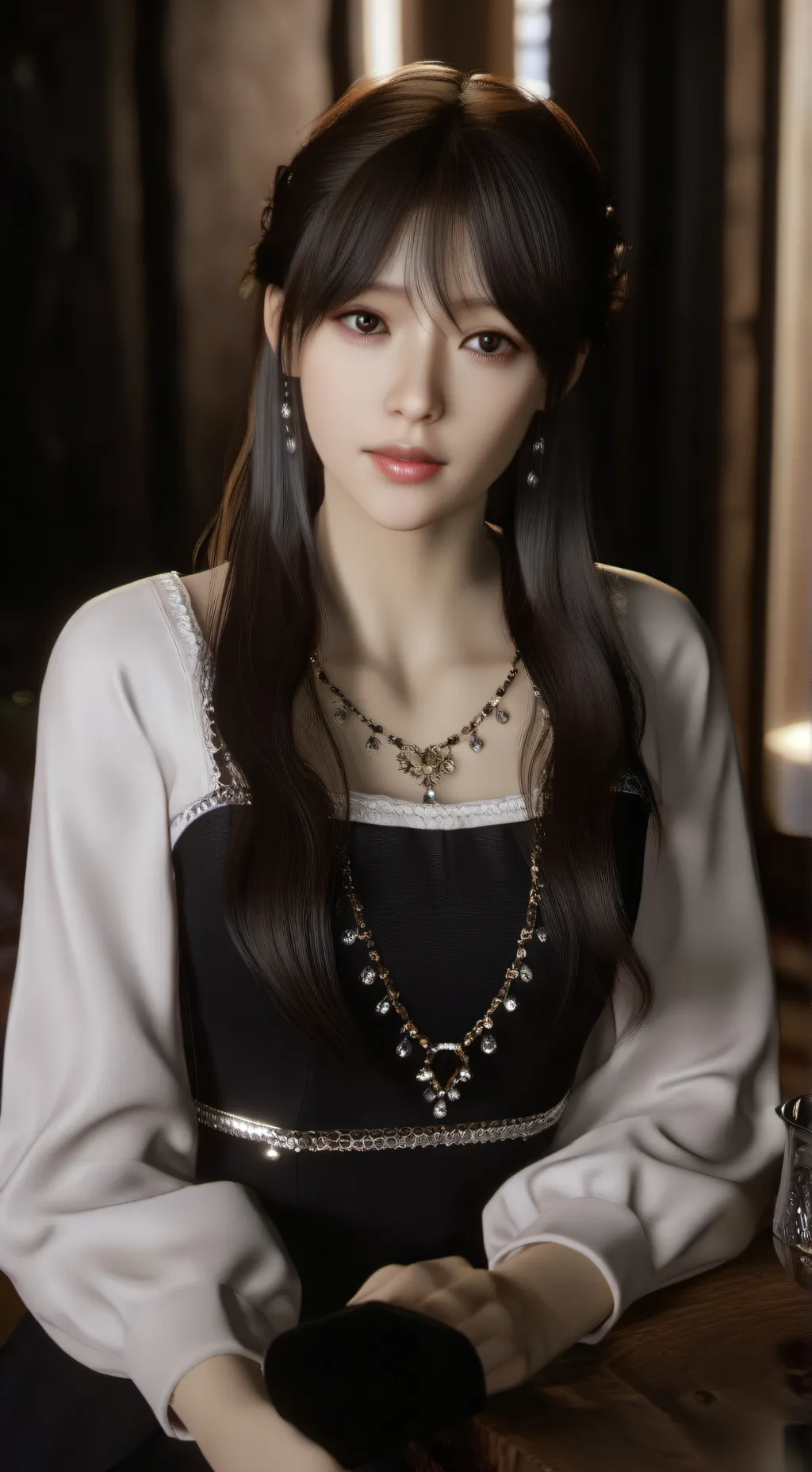 ai character: andrea background