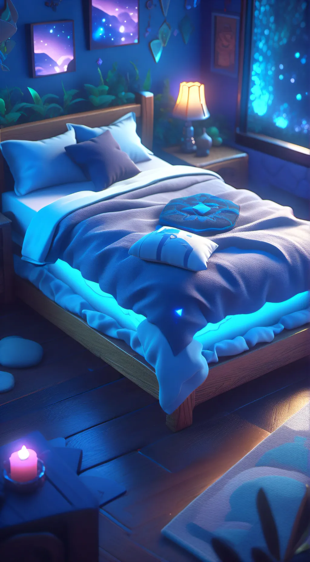 ai character: perfect family...  background