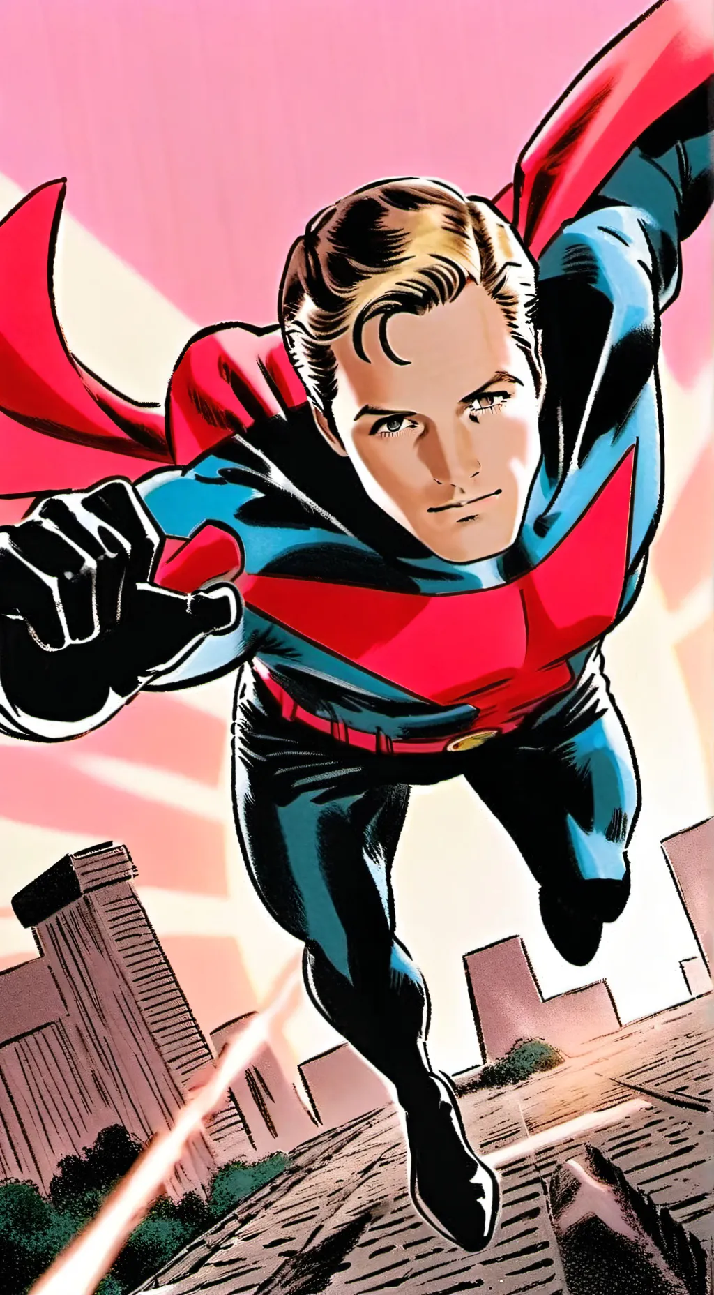 ai character: superhero rp background