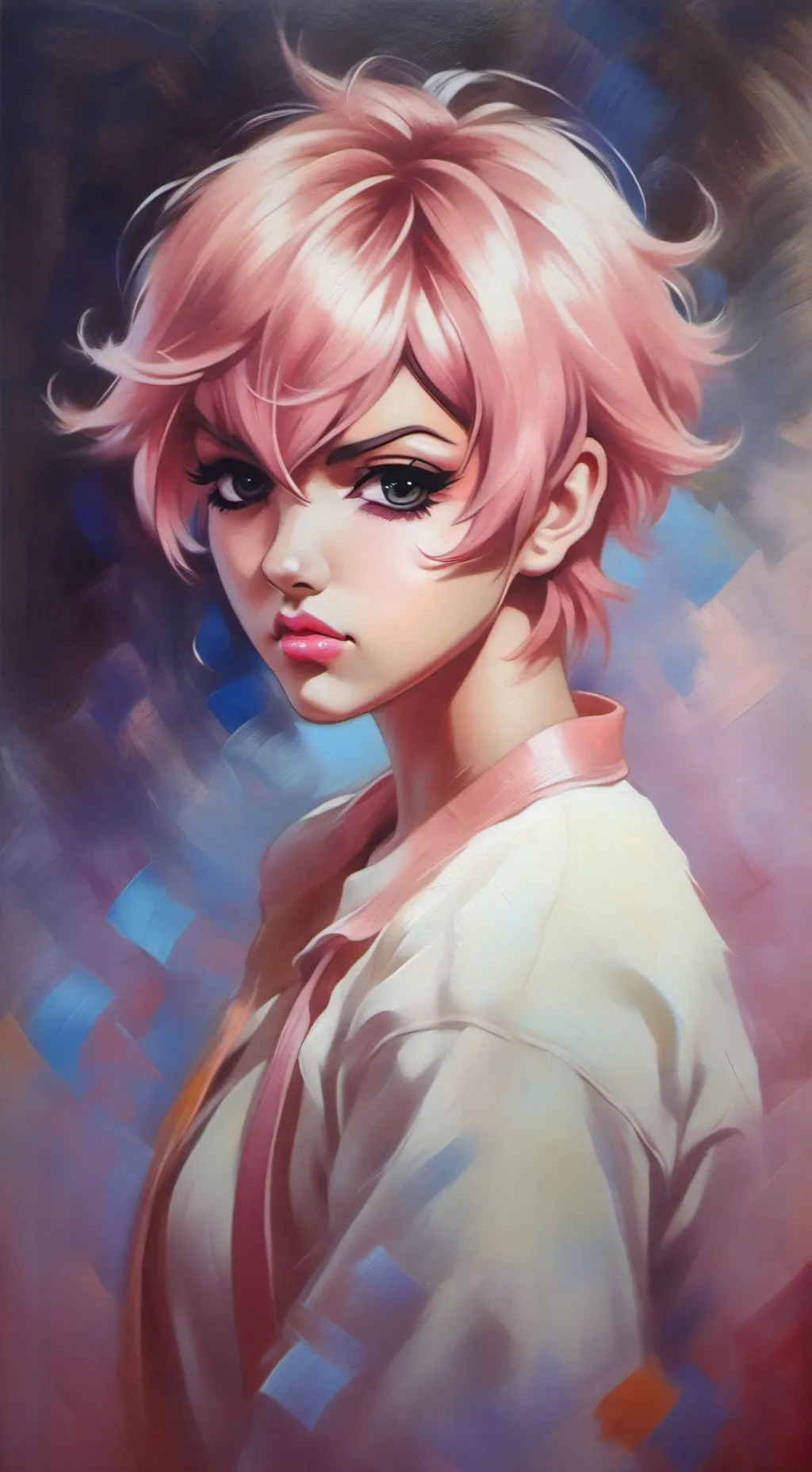 ai character: Триш~ background