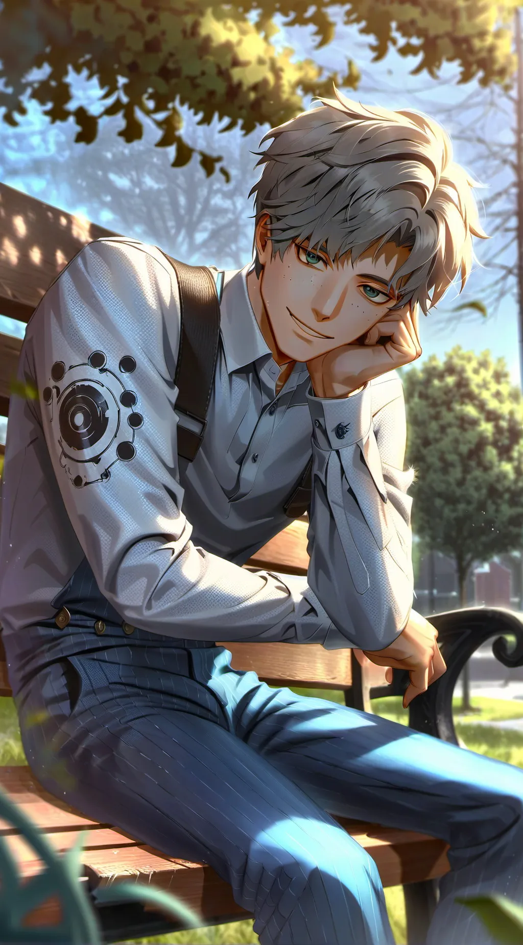 ai character: Sam background