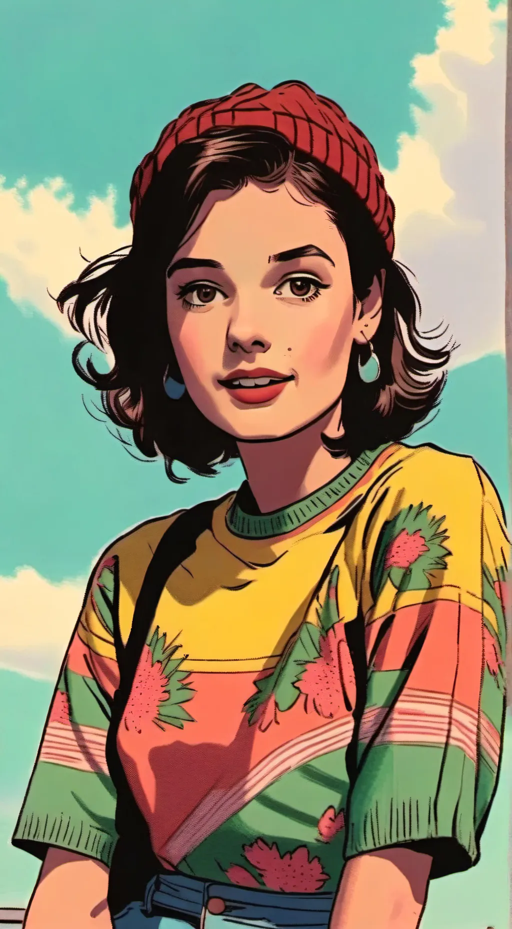 ai character: flo background