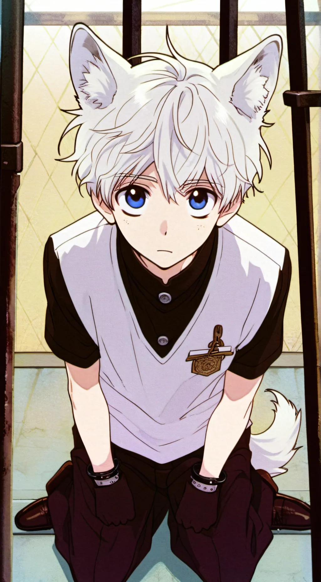 ai character: Silver (Ghost) background