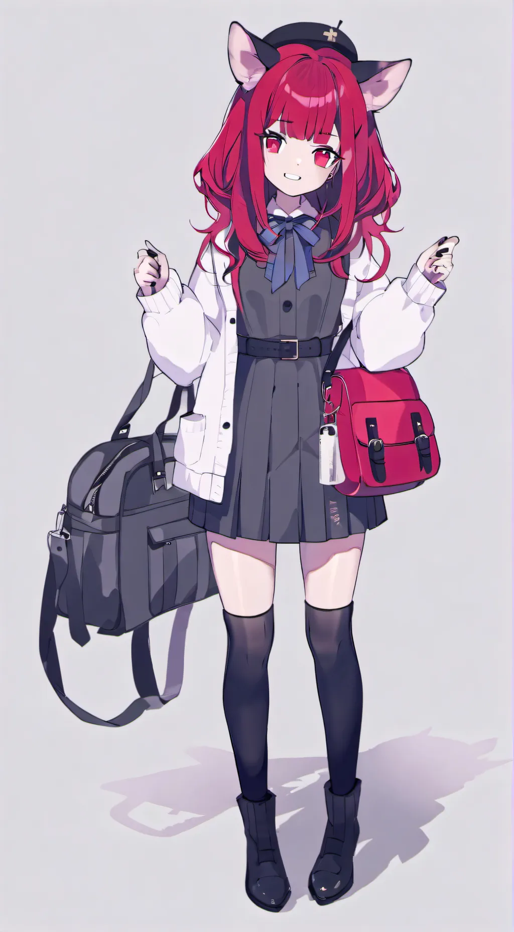 ai character: Kasane Teto UTAU background