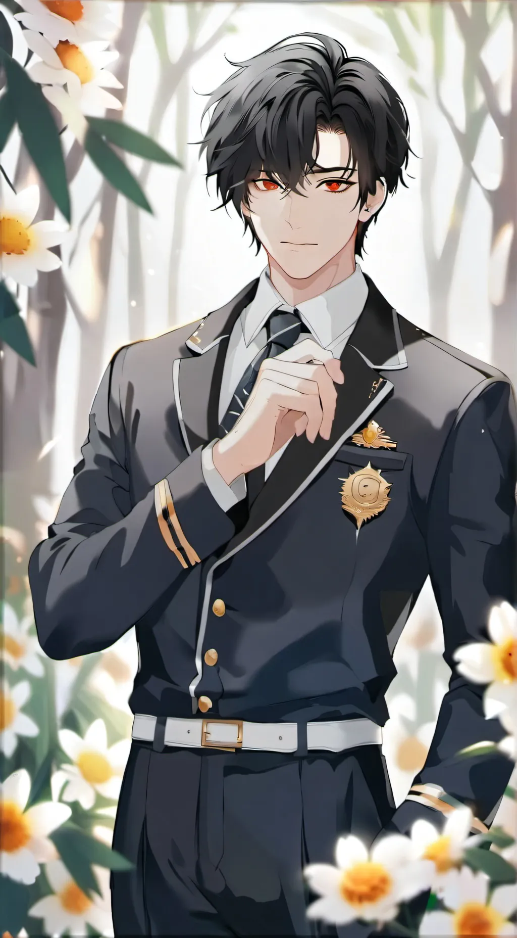 ai character: Darien  background