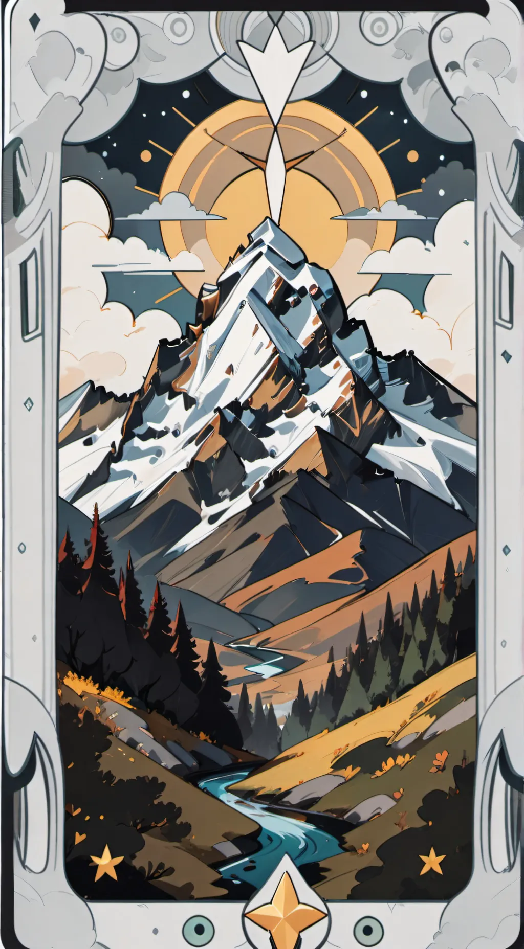 ai character: You're world! background