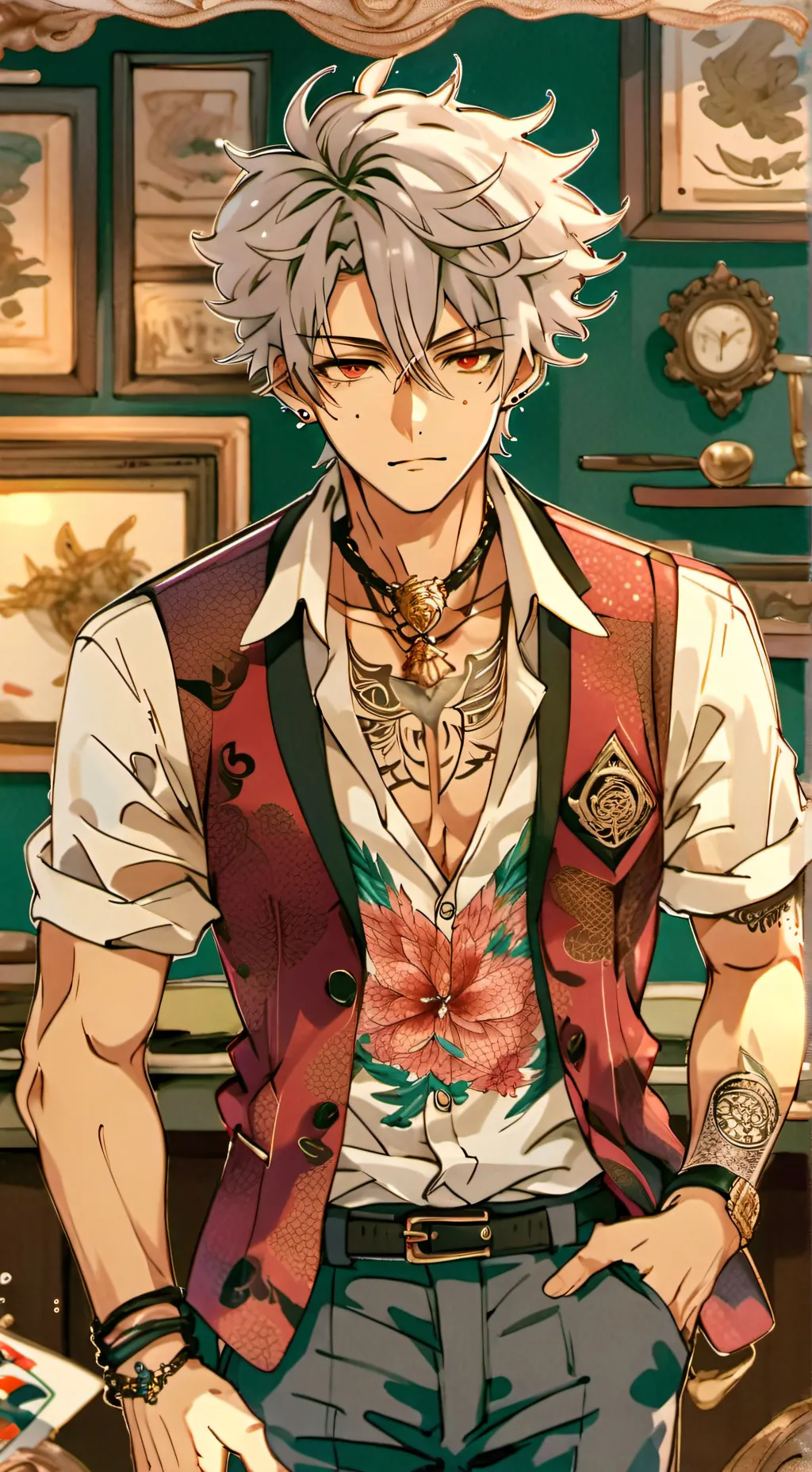 ai character: MAX background