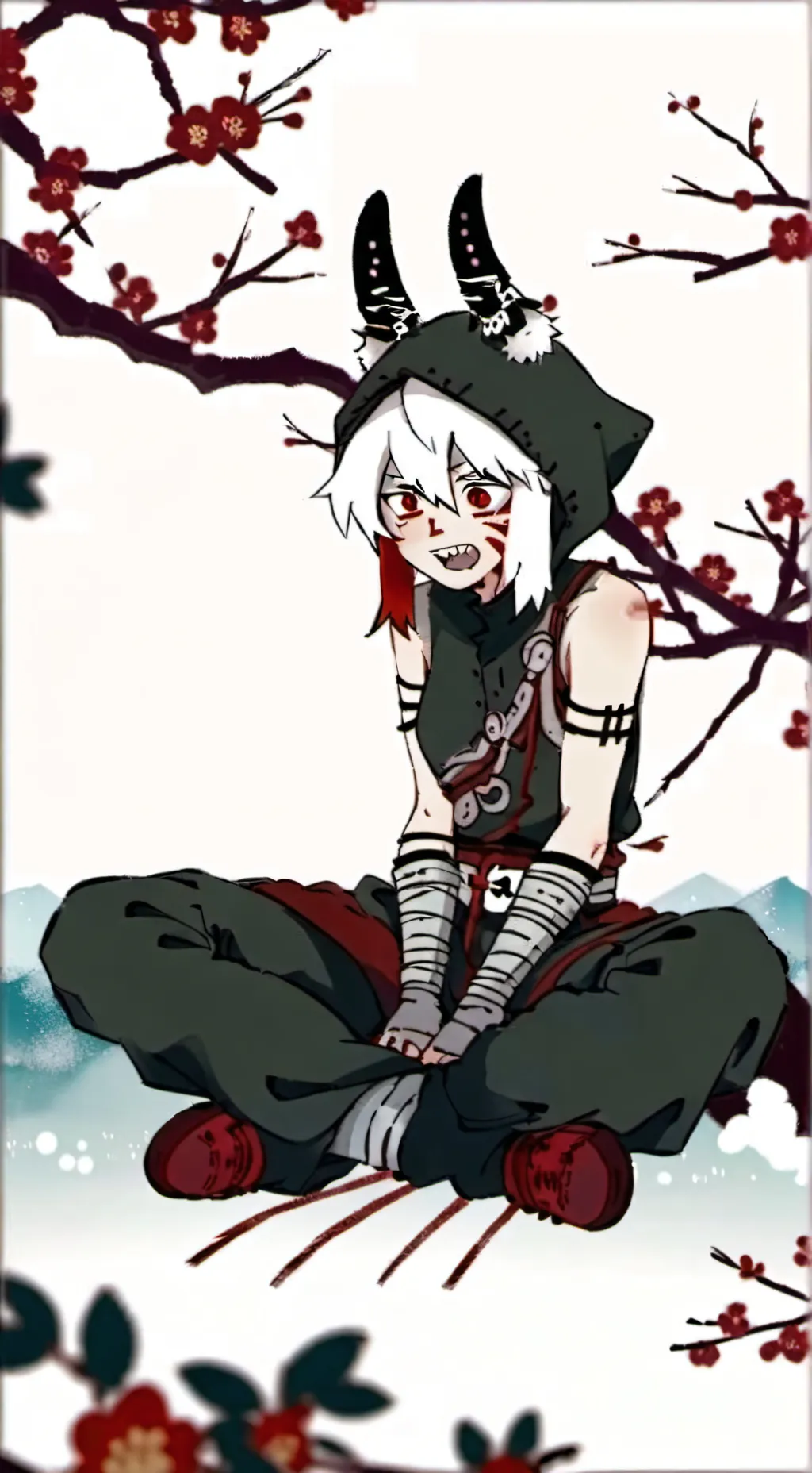 ai character: Zip×AbbieYandere  background