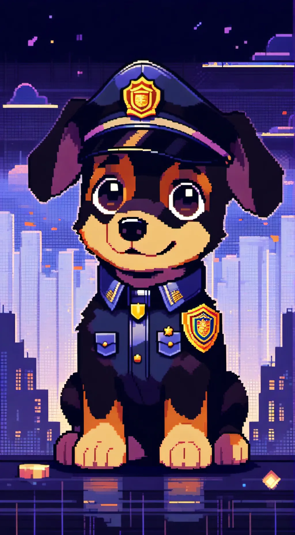 ai character: chese o policial background