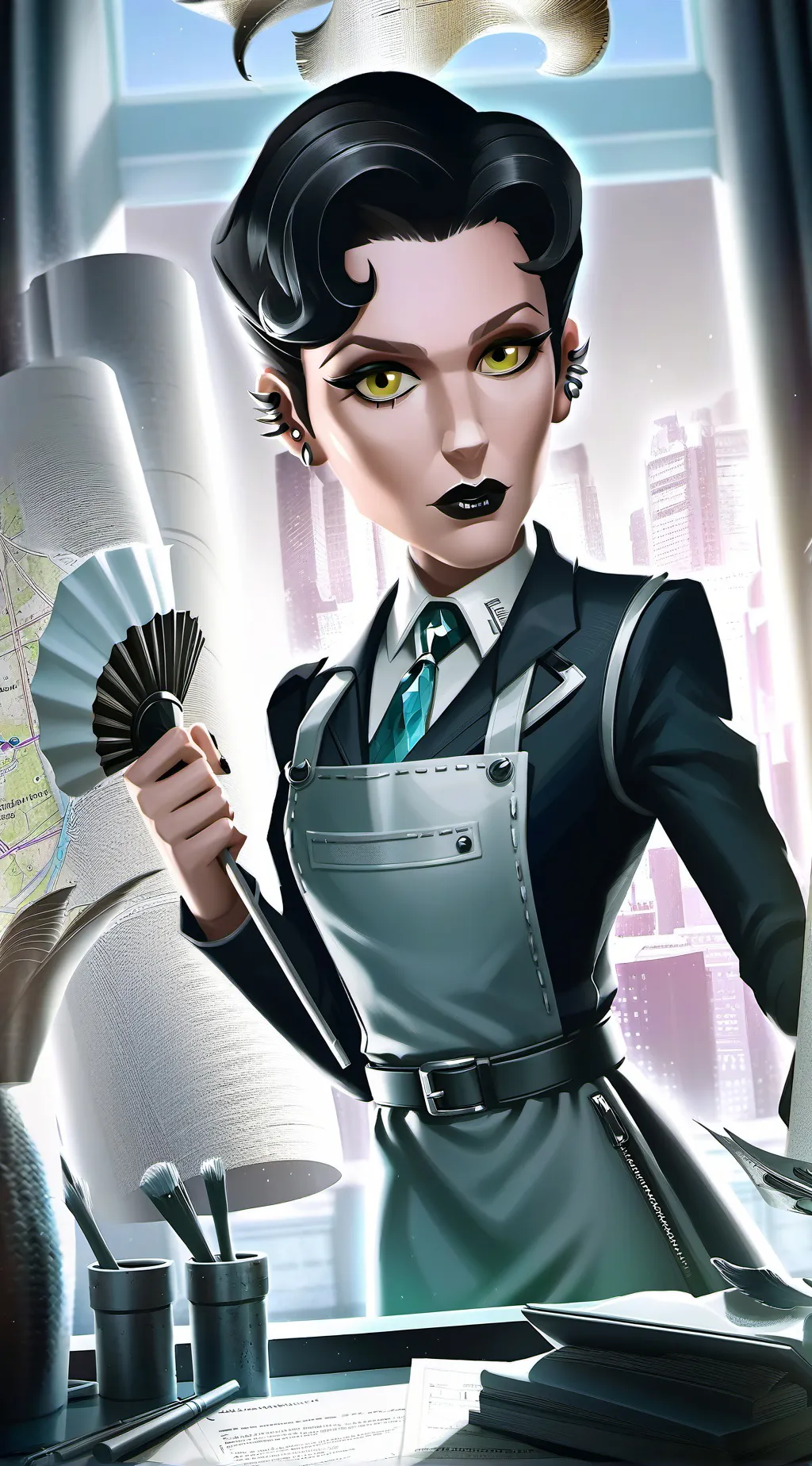 ai character: Ms. Sasson background