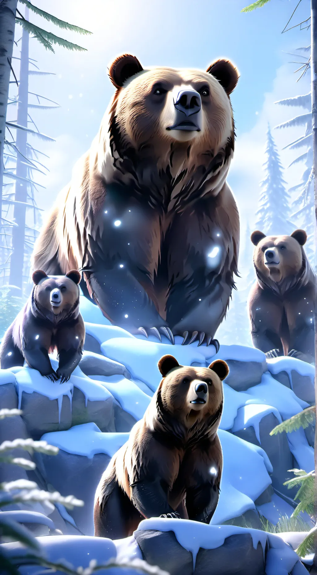 ai character: they in your house background