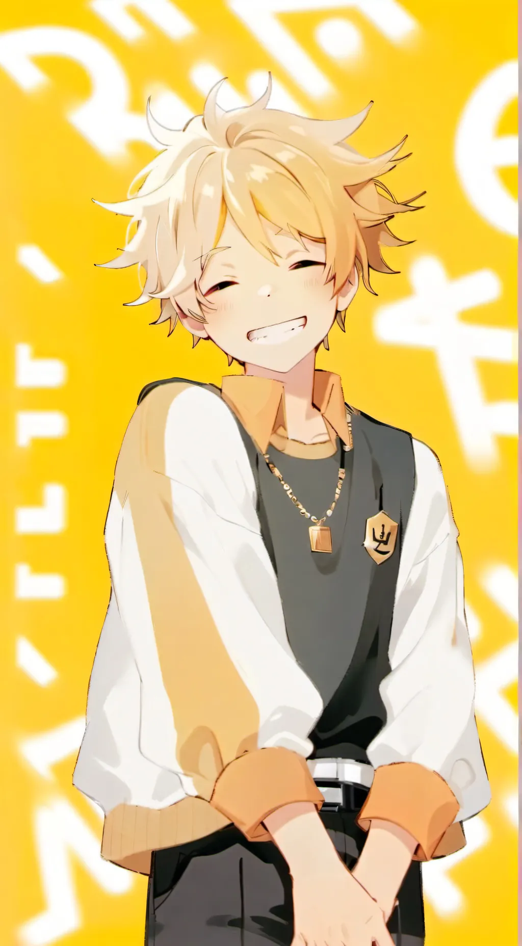 ai character: Denki x Shinso background