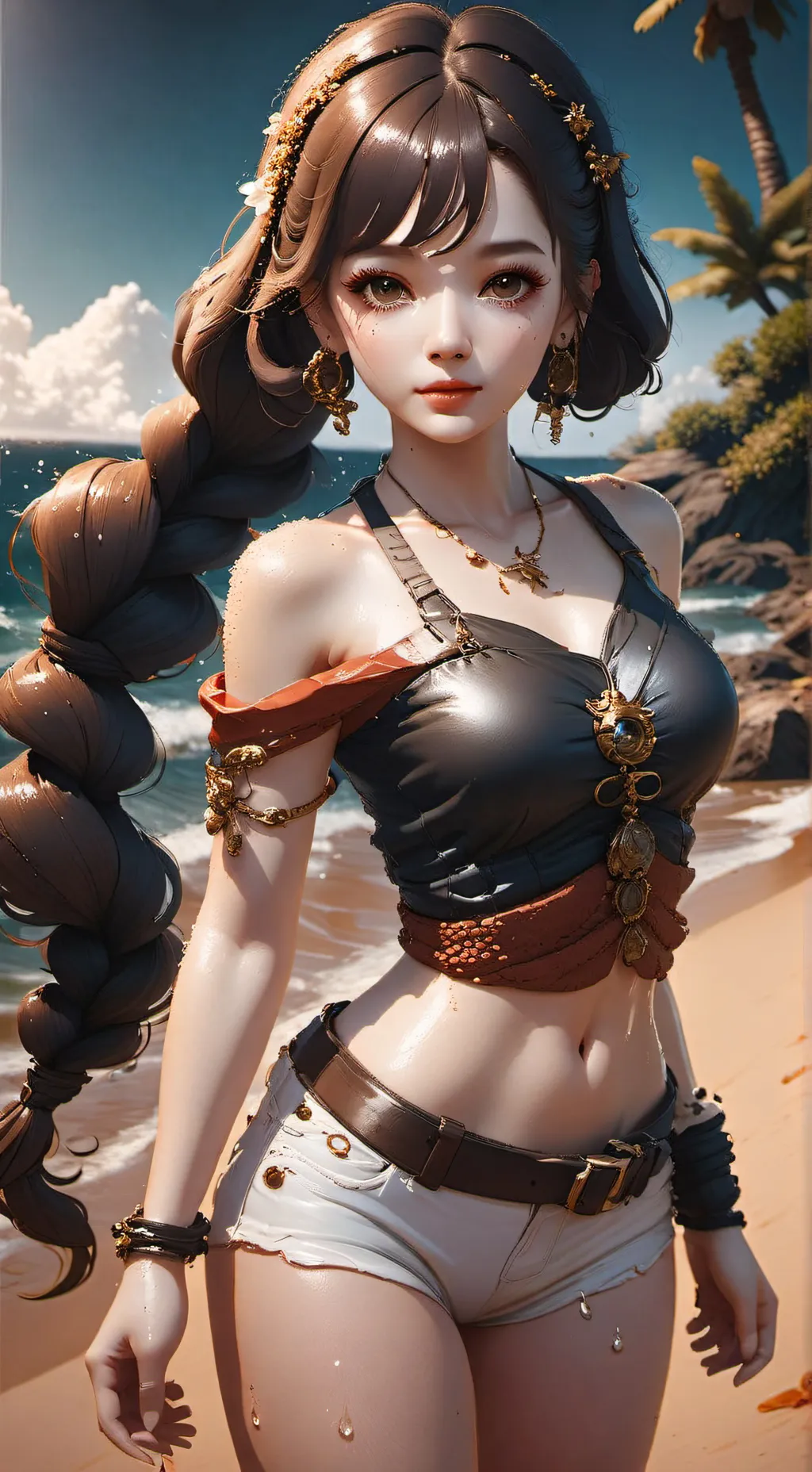 ai character: lilly background